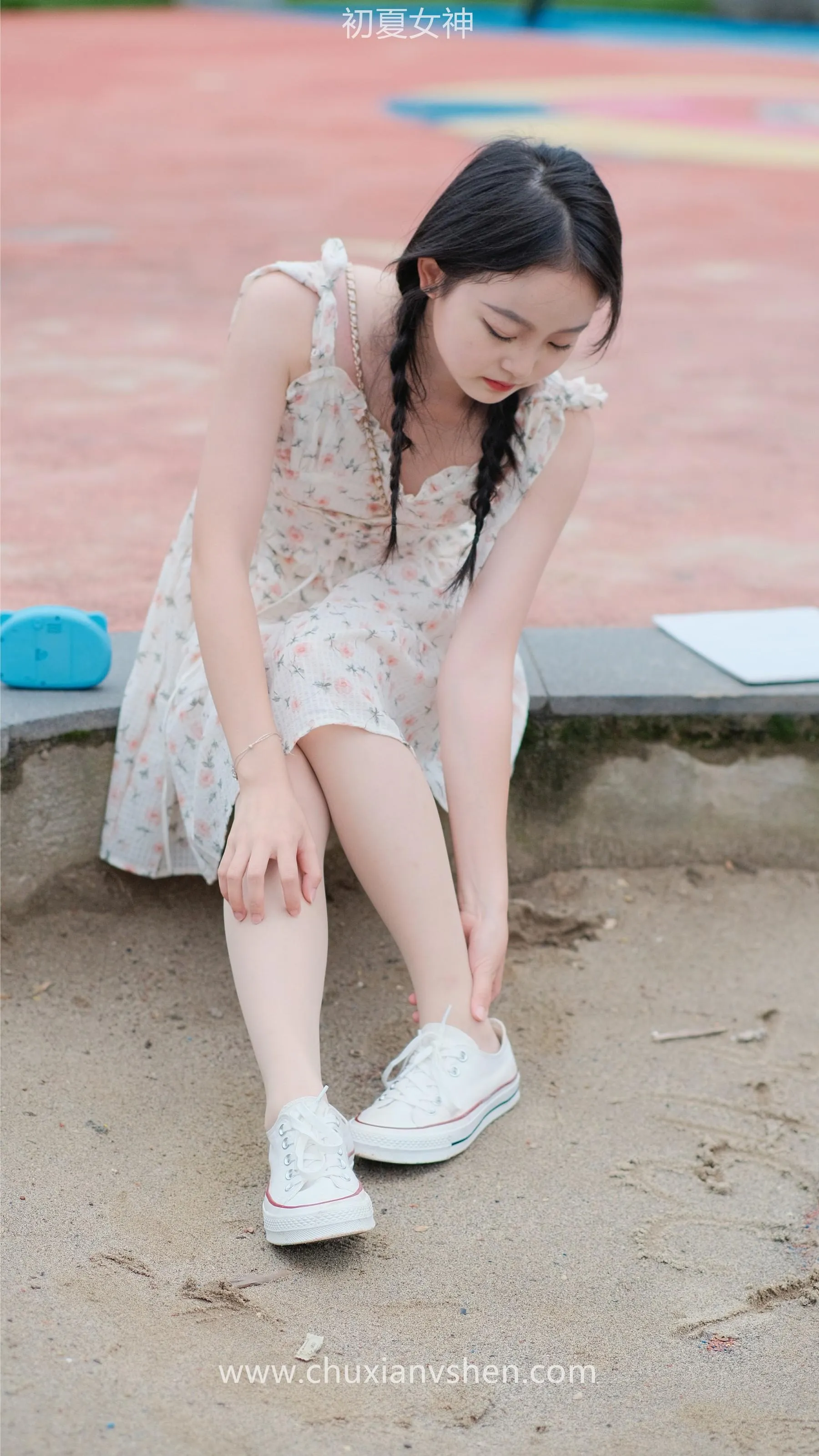 初夏女神 NO.050 双双 公园游玩 [221P]插图7